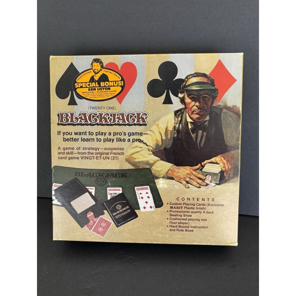 Vintage 1995 Jax Twenty One Blackjack Game